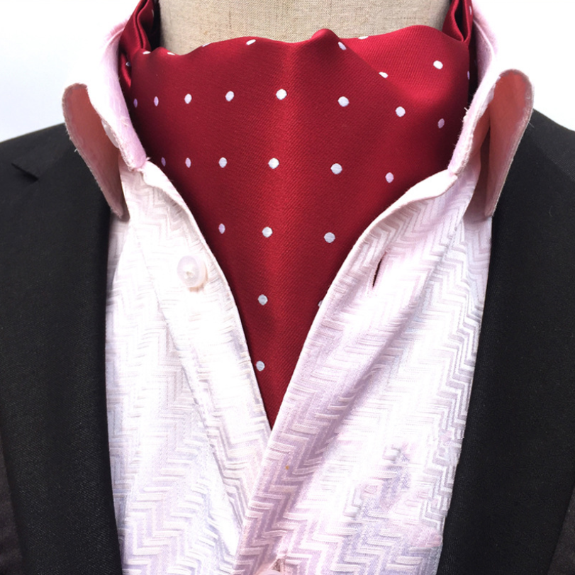 Red and white Polkadot Ascott