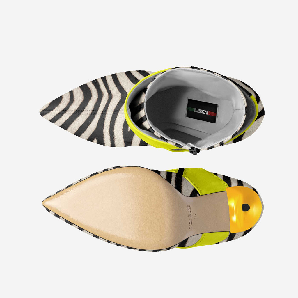 Limited Edition Vegan Stiletto Boots BYMANYC ® New York Futurista Noir - My Men's Shop