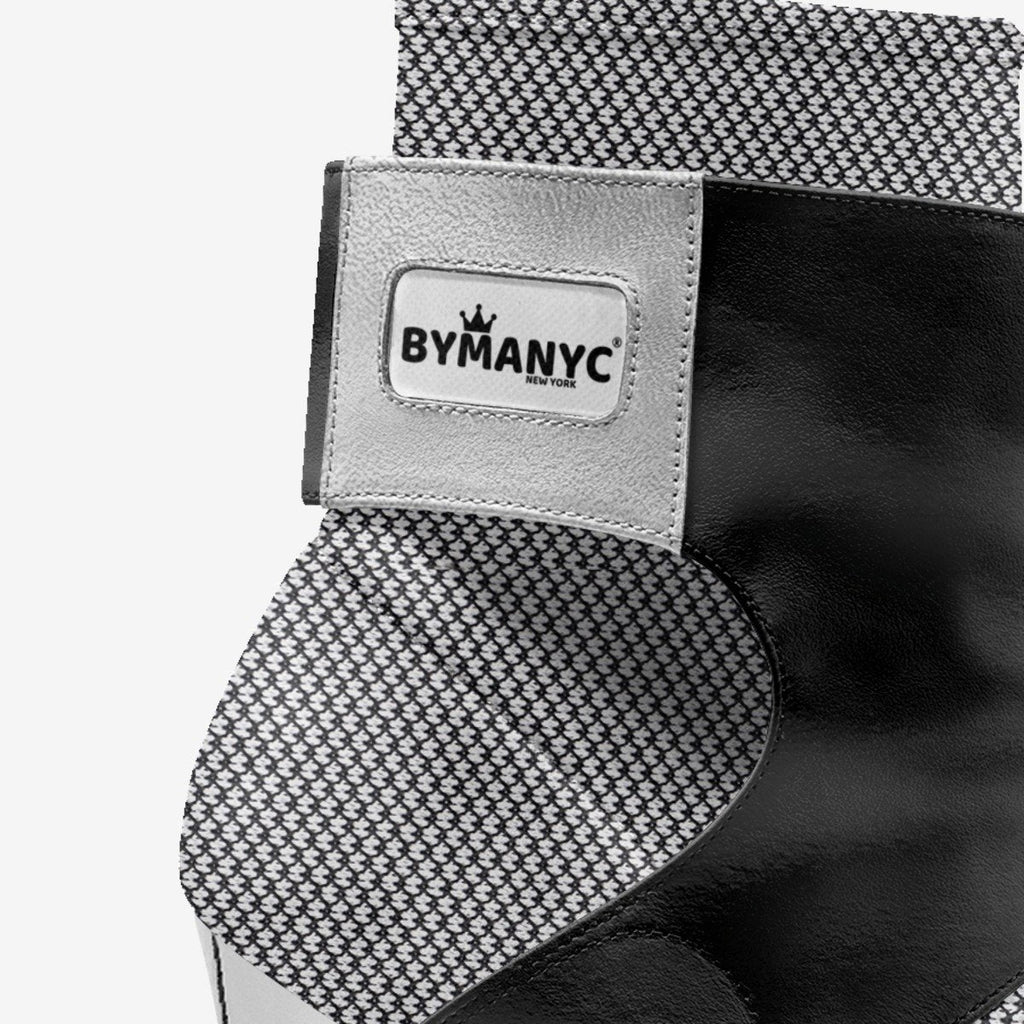Limited Edition Vegan Stiletto Boots BYMANYC® New York Futurista Onyx - My Men's Shop