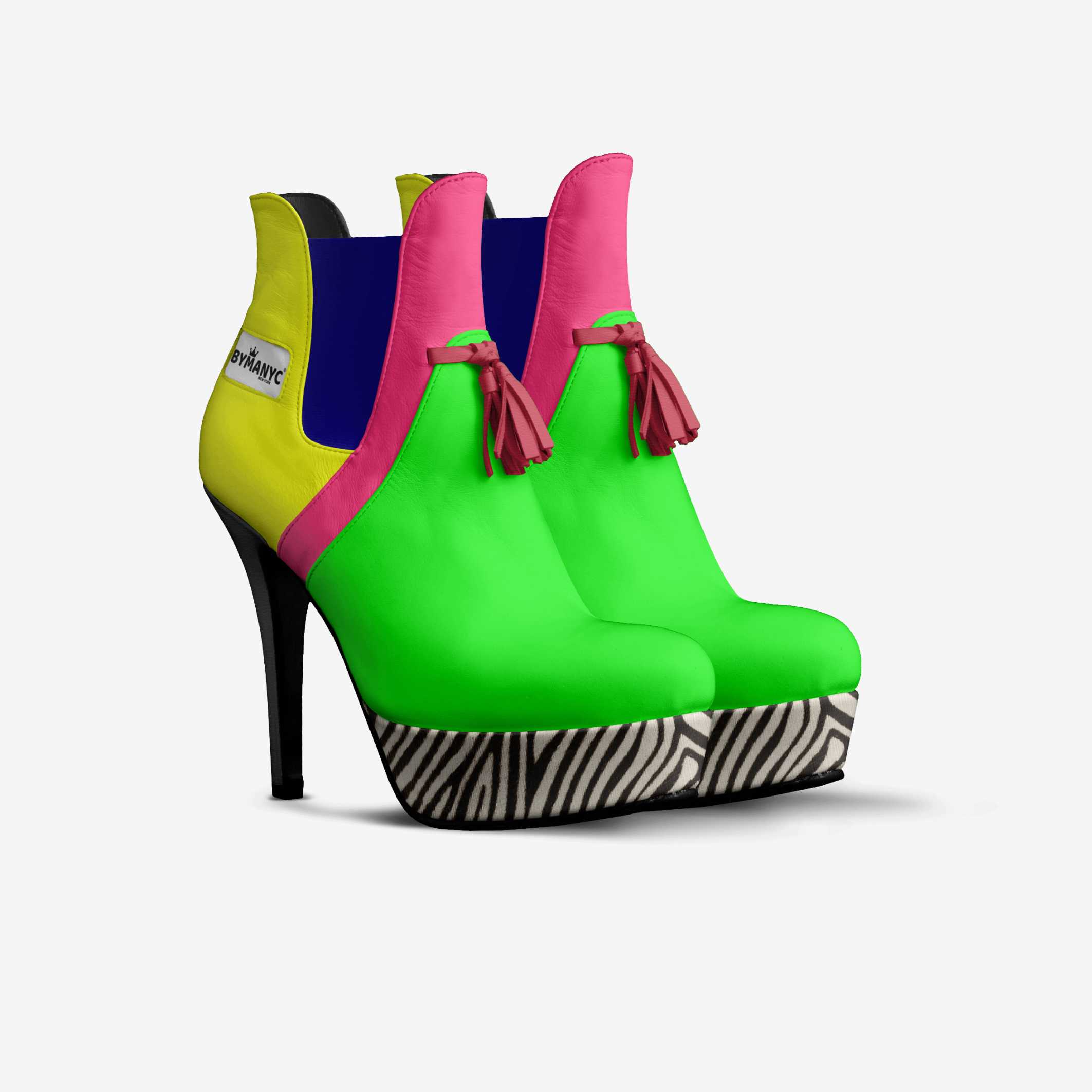 Limited Edition Vegan Tassels Platform Pump BYMANYC ® New York R&B Chic - My Men's Shop