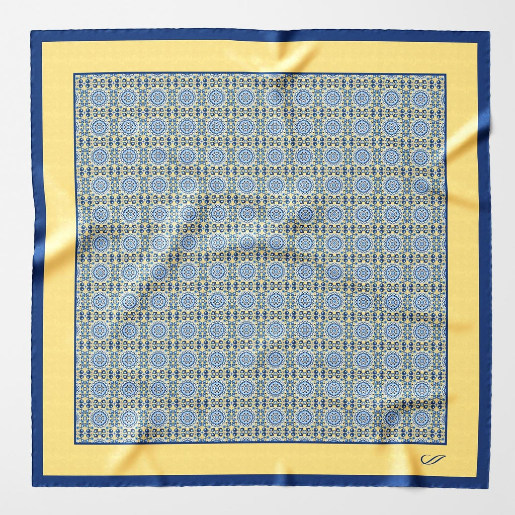 Lucca - Silk Neckerchief - Yellow