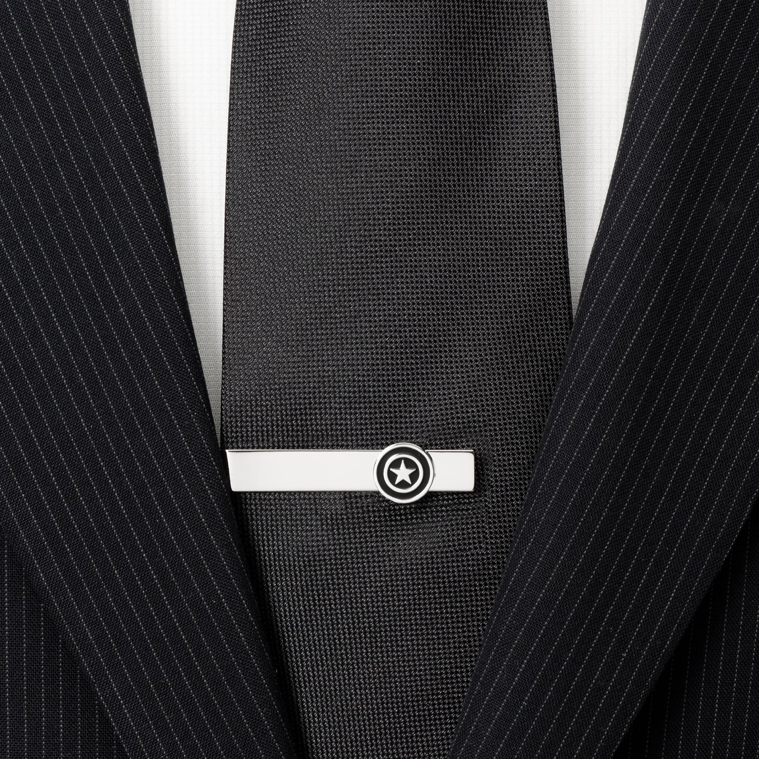 Marvel Avengers Icons Necktie and Tie Bar Gift Set