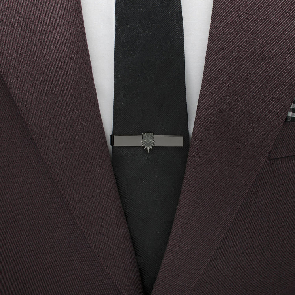 Marvel Black Panther Cufflinks and Tie Bar Gift Set