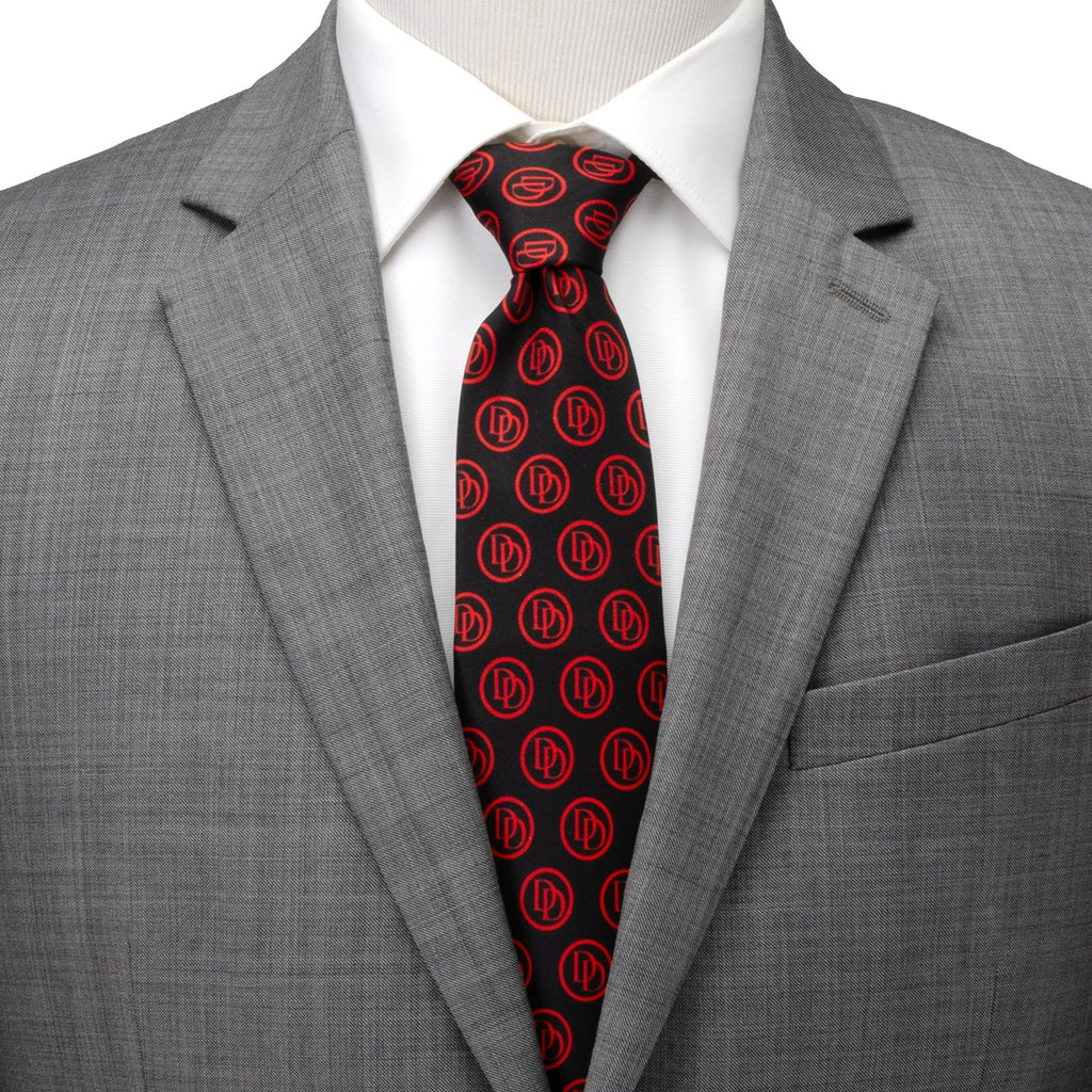 Marvel Daredevil Men’s Black Tie