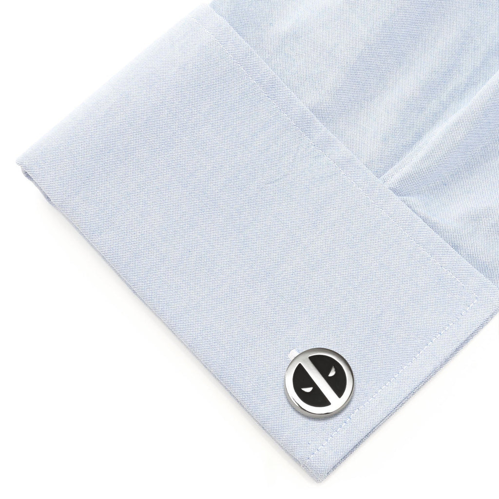 Marvel Deadpool Cufflinks and Tie Bar Gift Set