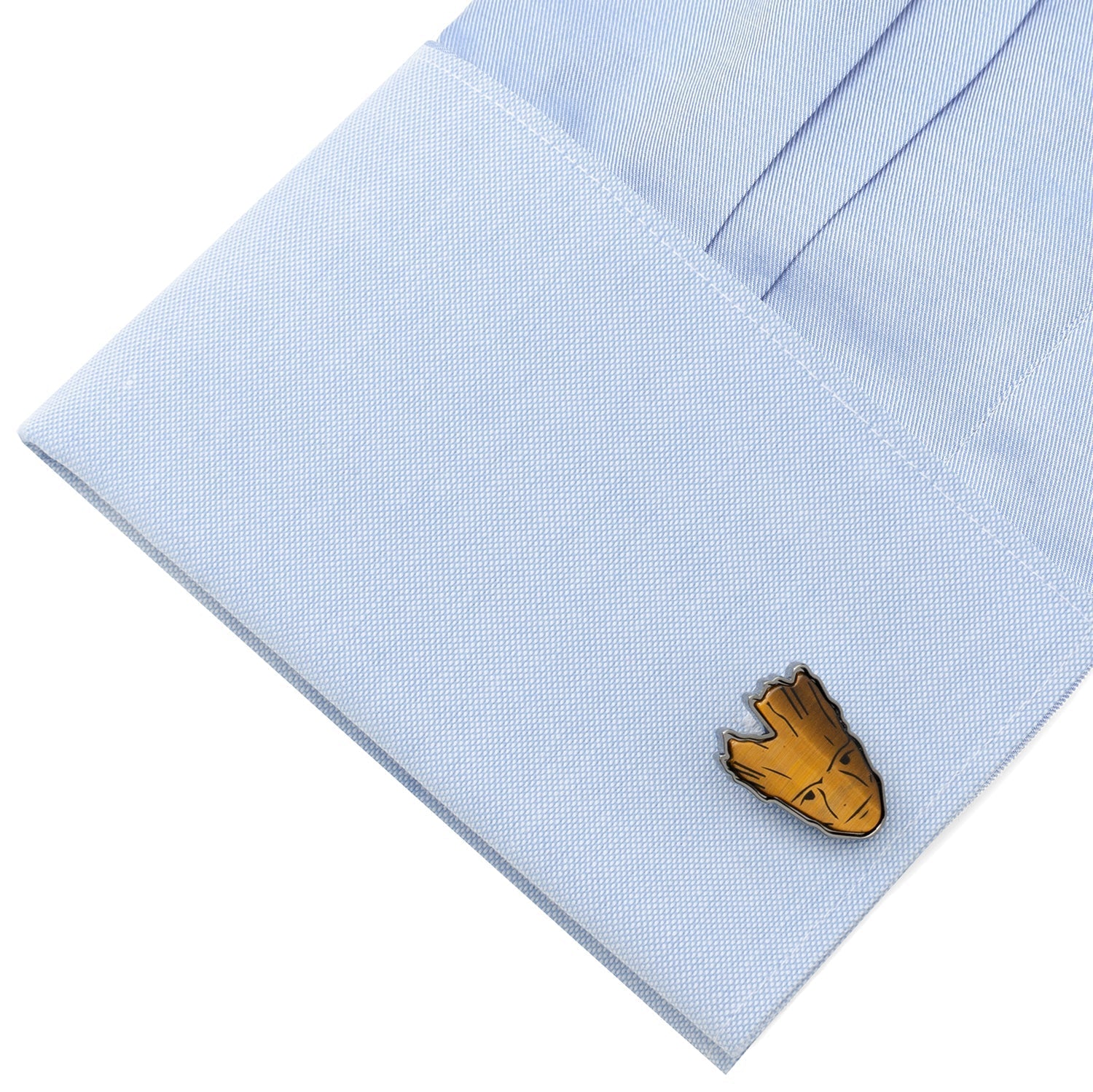 Marvel Guardians of the Galaxy Groot Tigers Eye Cufflinks