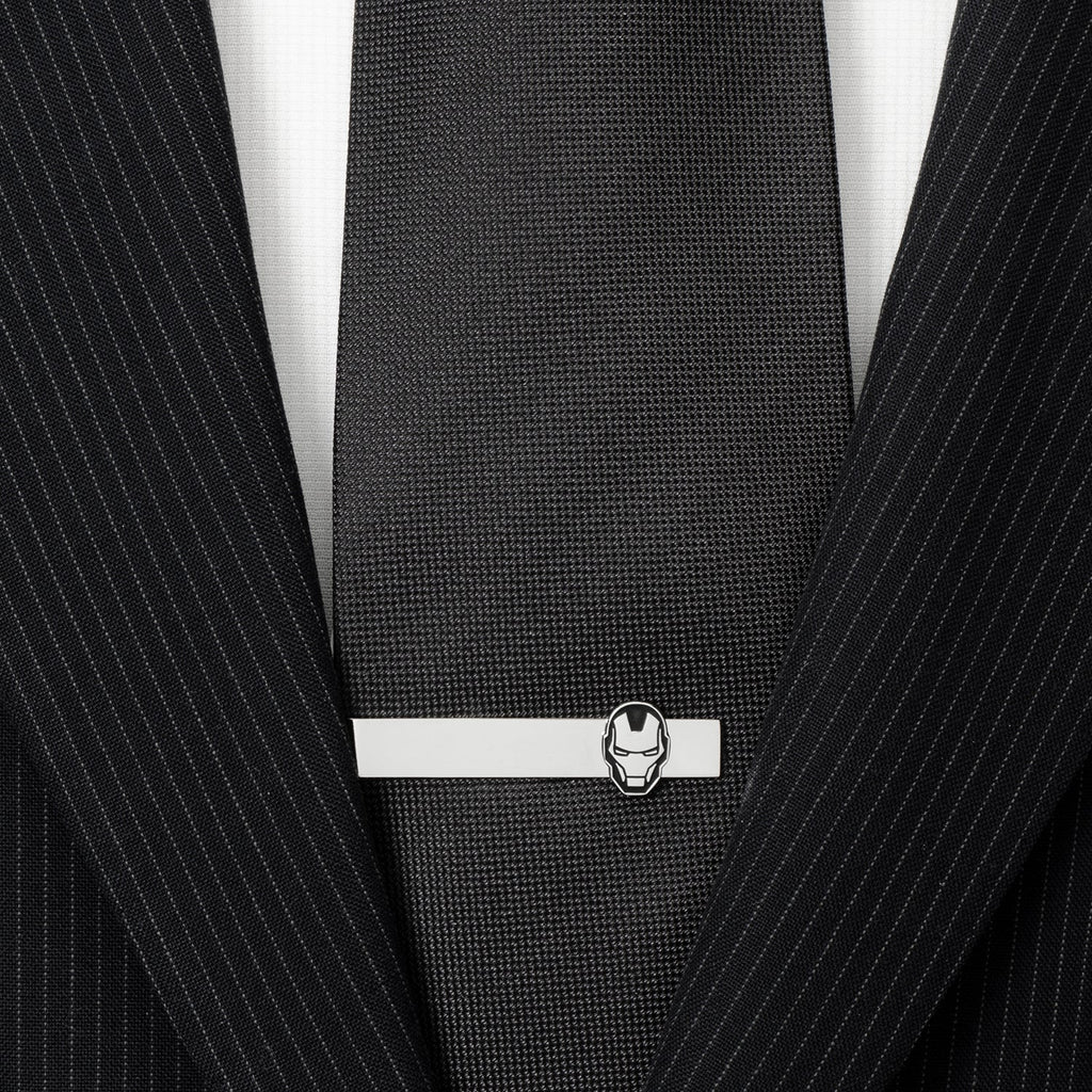 Marvel Iron Man Silver Tie Bar