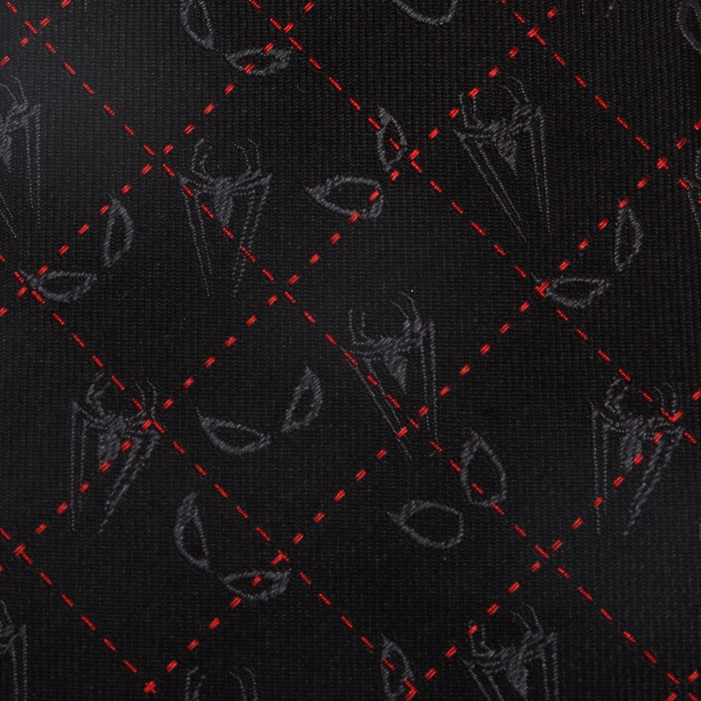 Marvel Spider-Man Eyes Diamond Men's Tie