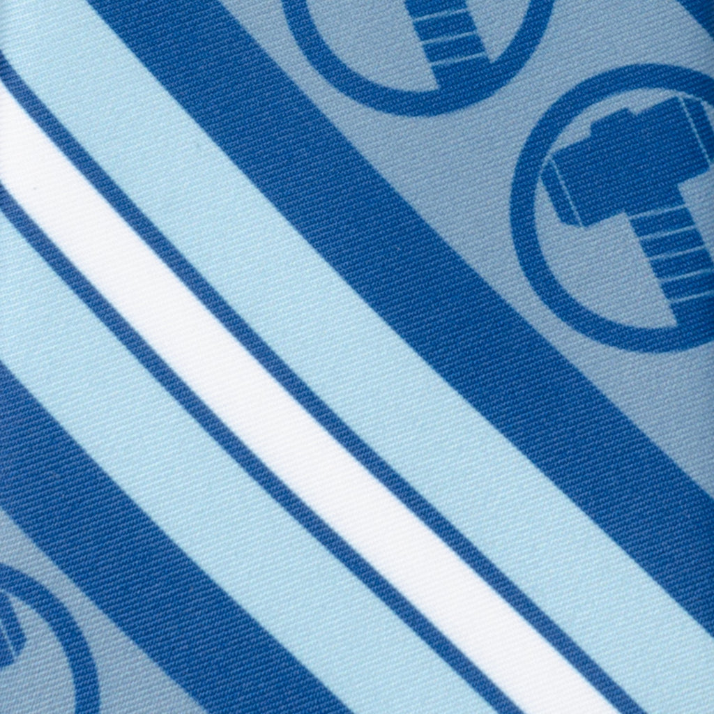 Marvel Thor Blue Striped Men's Tie