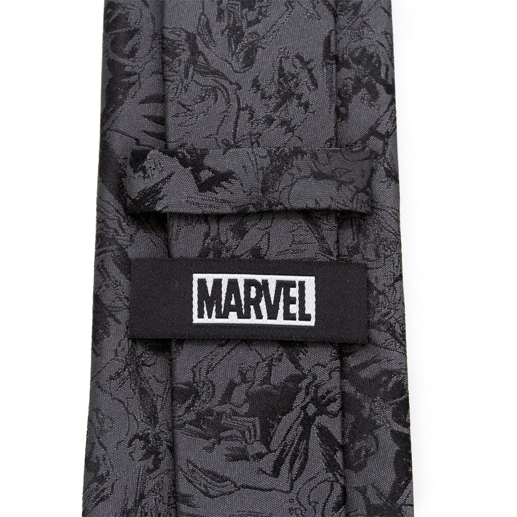 Venom Dark Gray Action Men's Tie