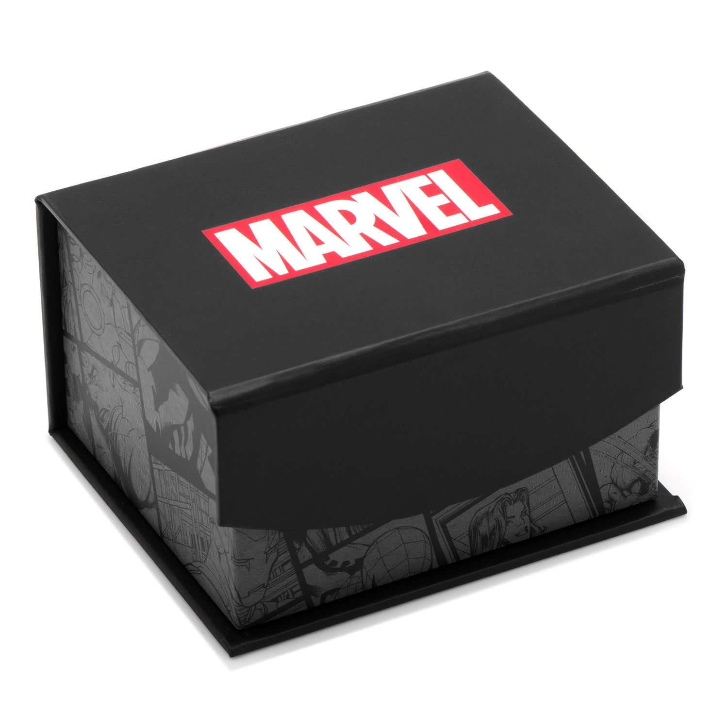 Marvel Iron Man "I Love You 3000" Textured Hidden Message Tie Bar