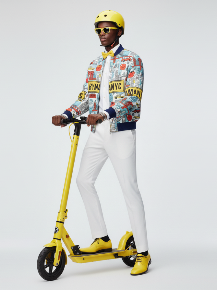 Men's GREENWICH Bomber Jacket BYMANYC ® New York - My Men's Shop