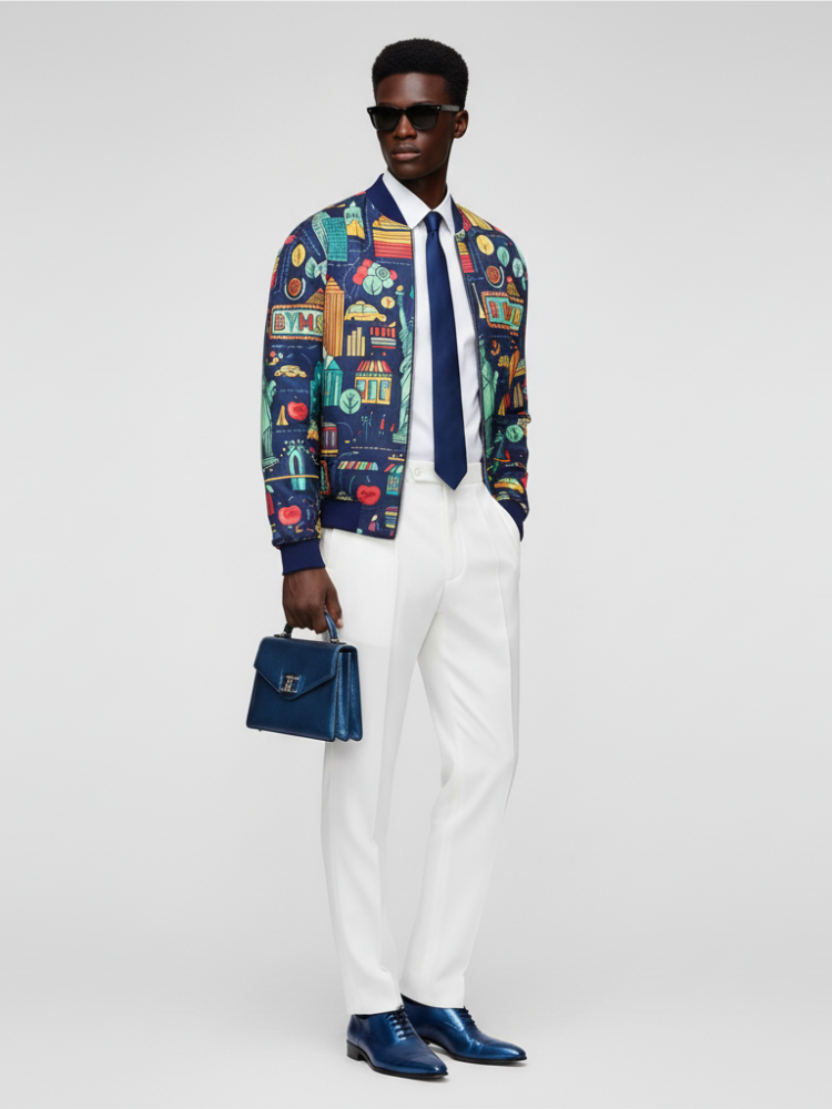 Men's MIDTOWN Bomber Jacket BYMANYC ® New York - My Men's Shop