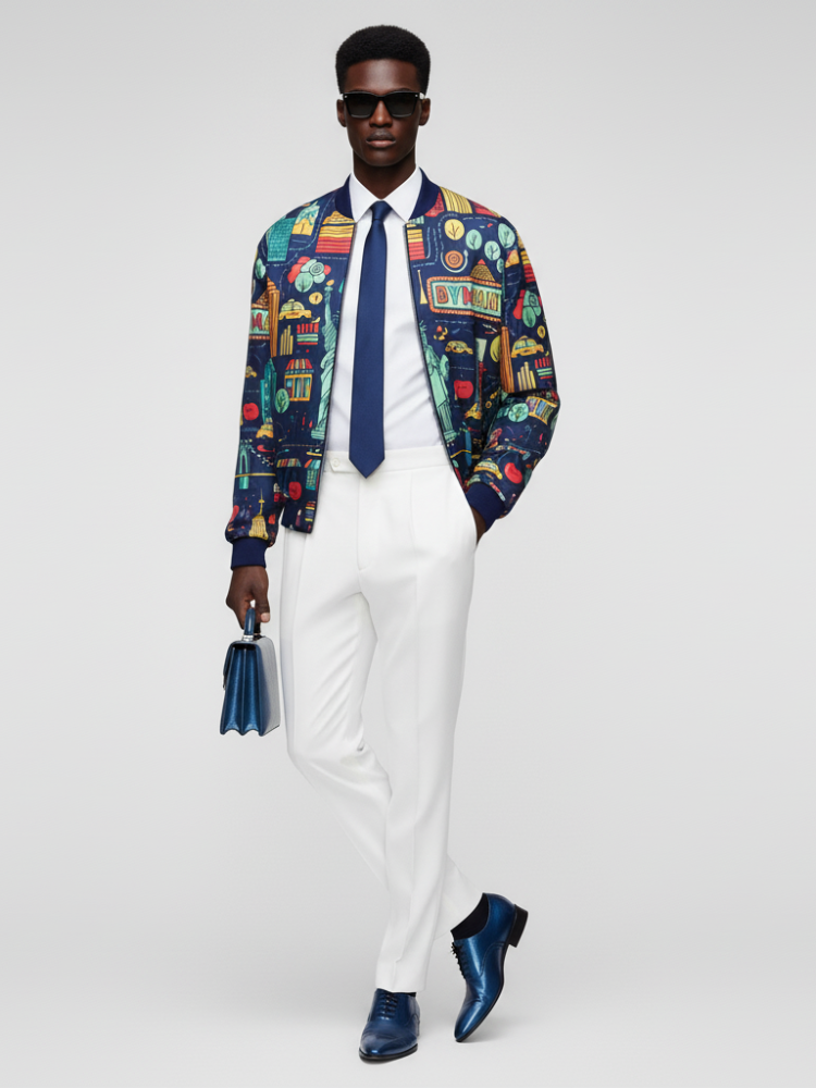 Men's MIDTOWN Bomber Jacket BYMANYC ® New York - My Men's Shop