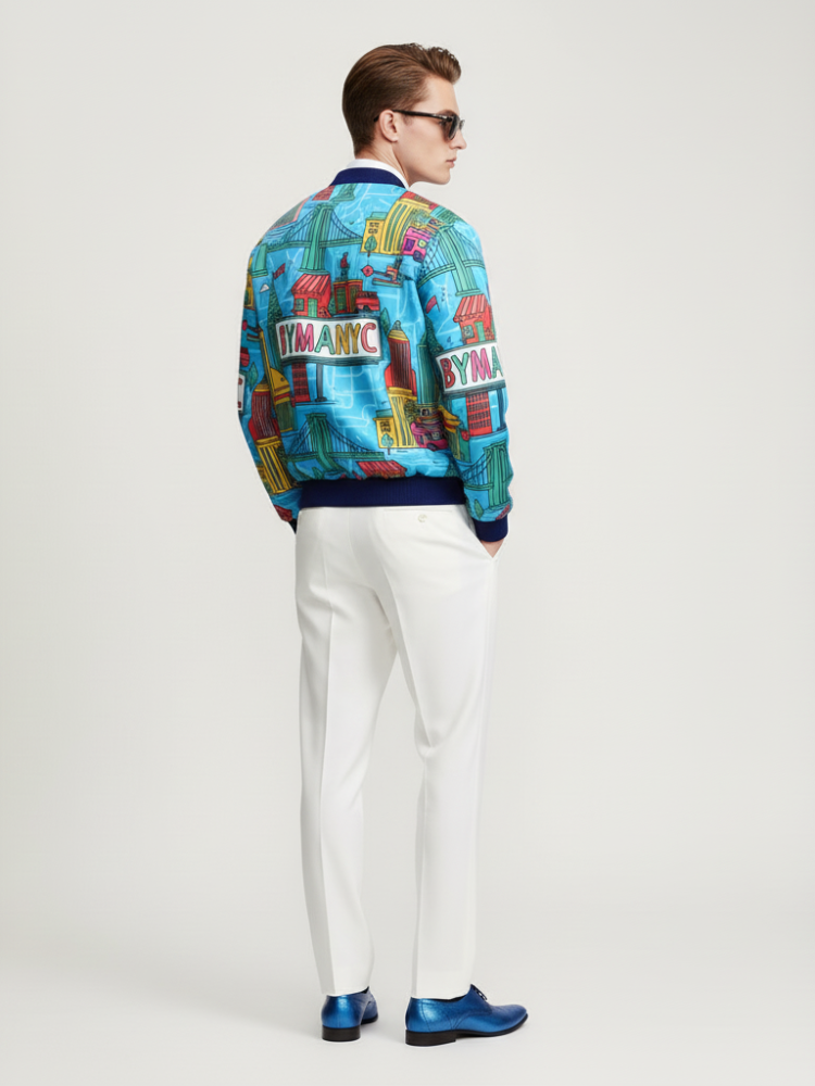 Men's TRIBECA Bomber Jacket BYMANYC ® New York - My Men's Shop