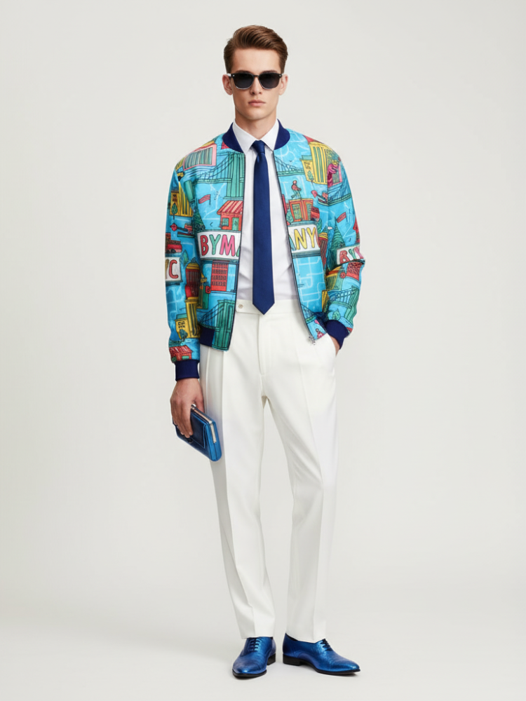 Men's TRIBECA Bomber Jacket BYMANYC ® New York - My Men's Shop