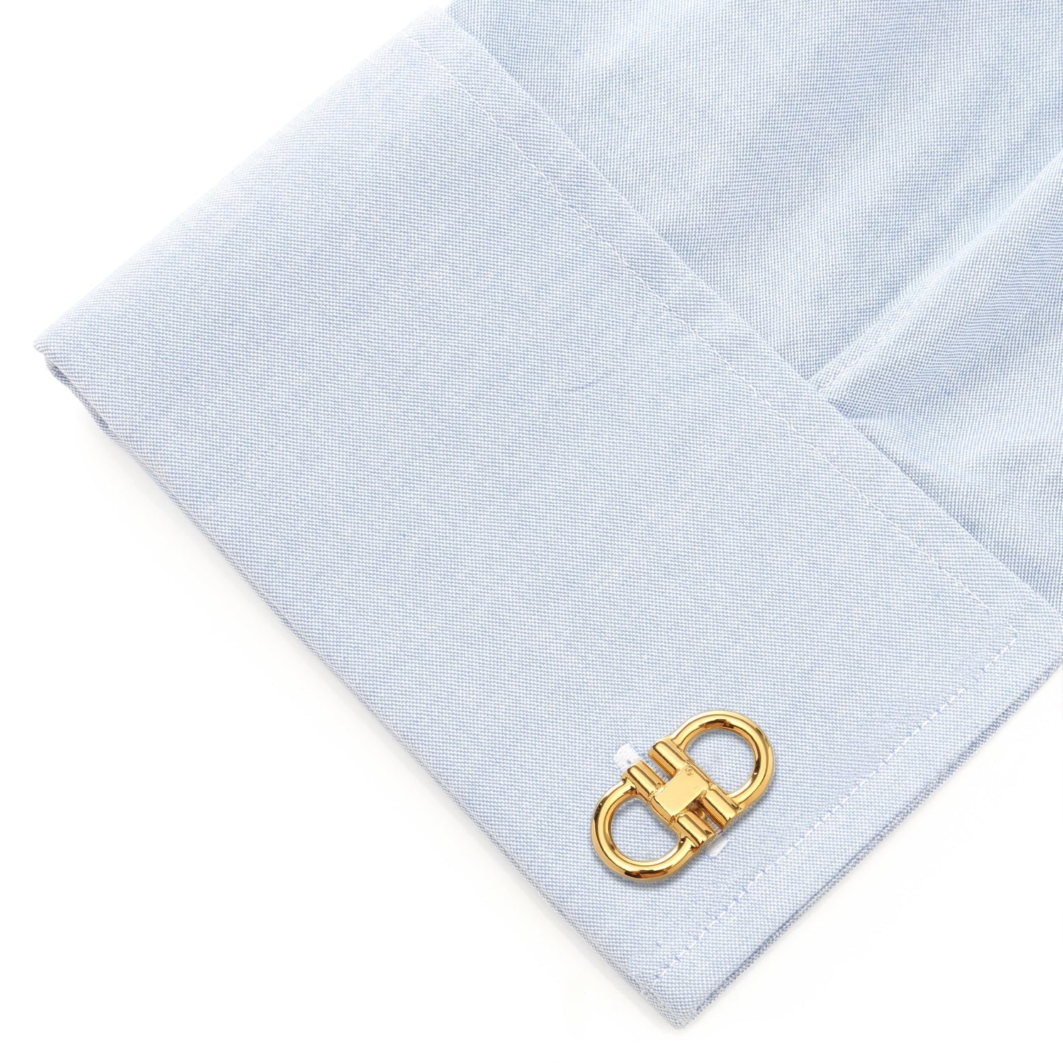 Horse Bit Gold Stainless Steel 5-Stud Set