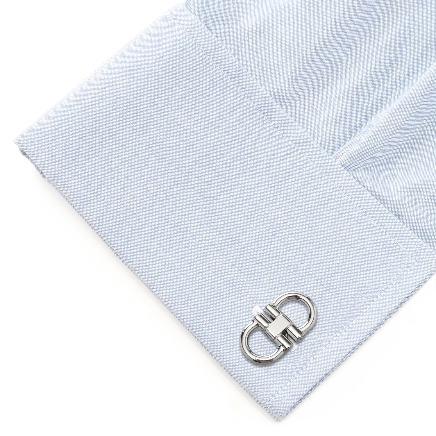 Horse Bit Stainless Steel Cufflinks