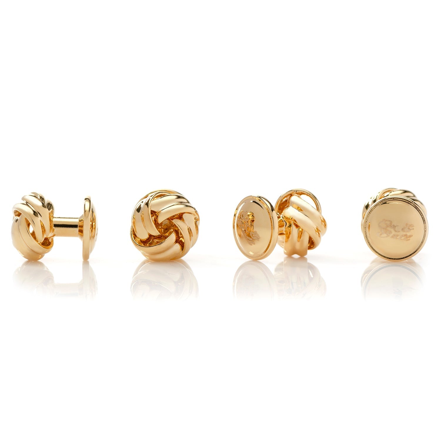 Gold Knot 5-Stud Set - My Men's Shop