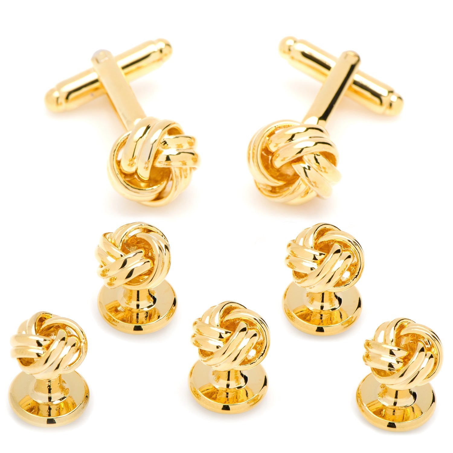 Gold Knot 5-Stud Set - My Men's Shop