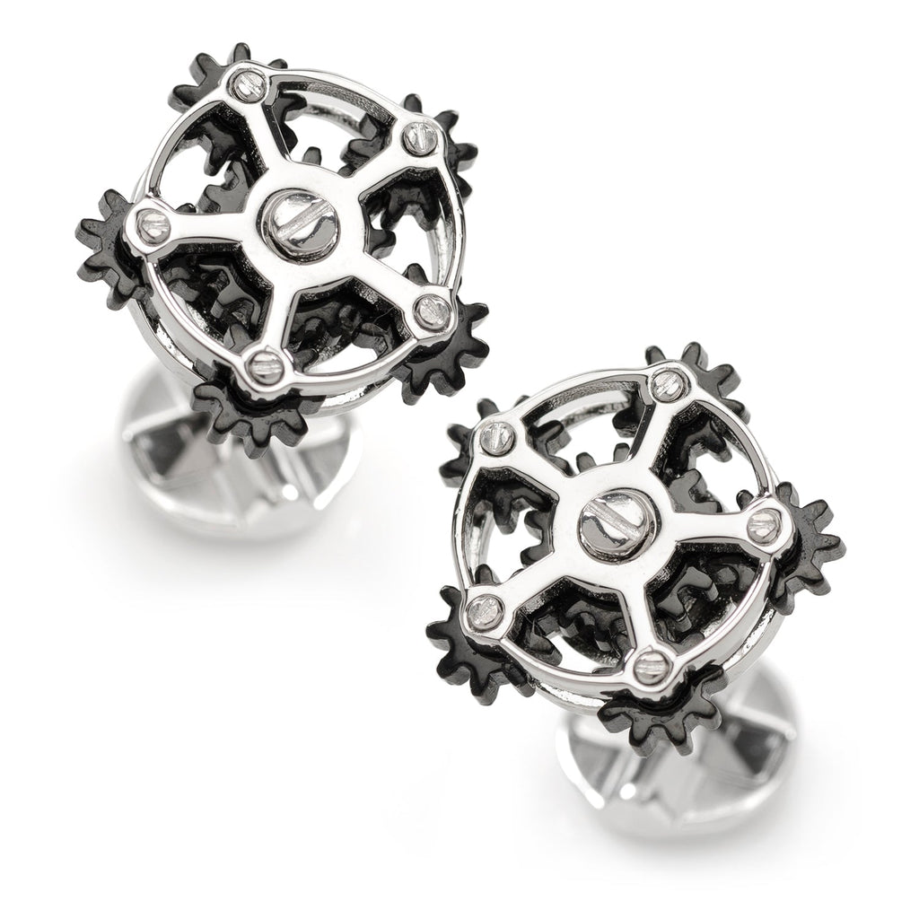 Rotating Gear Cufflinks