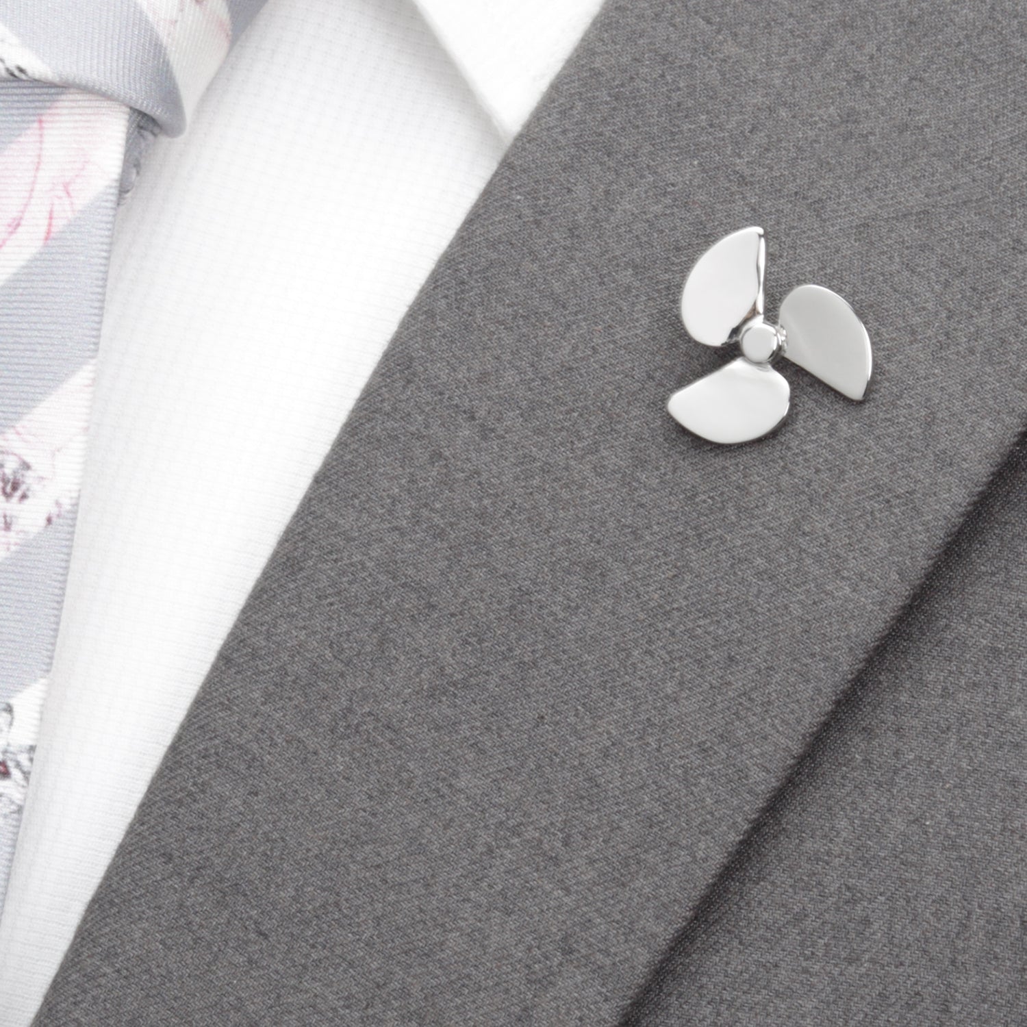 Boat Propeller 3D Lapel Pin
