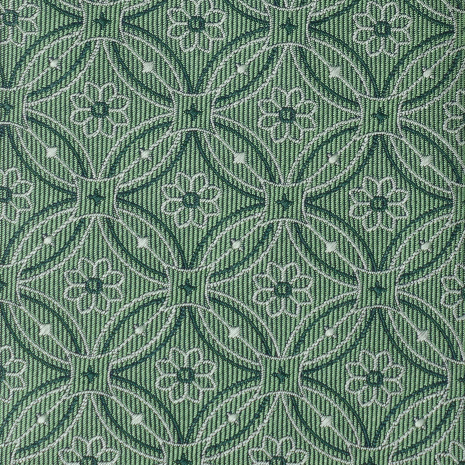 Watercress Green Tiled Men's Tie