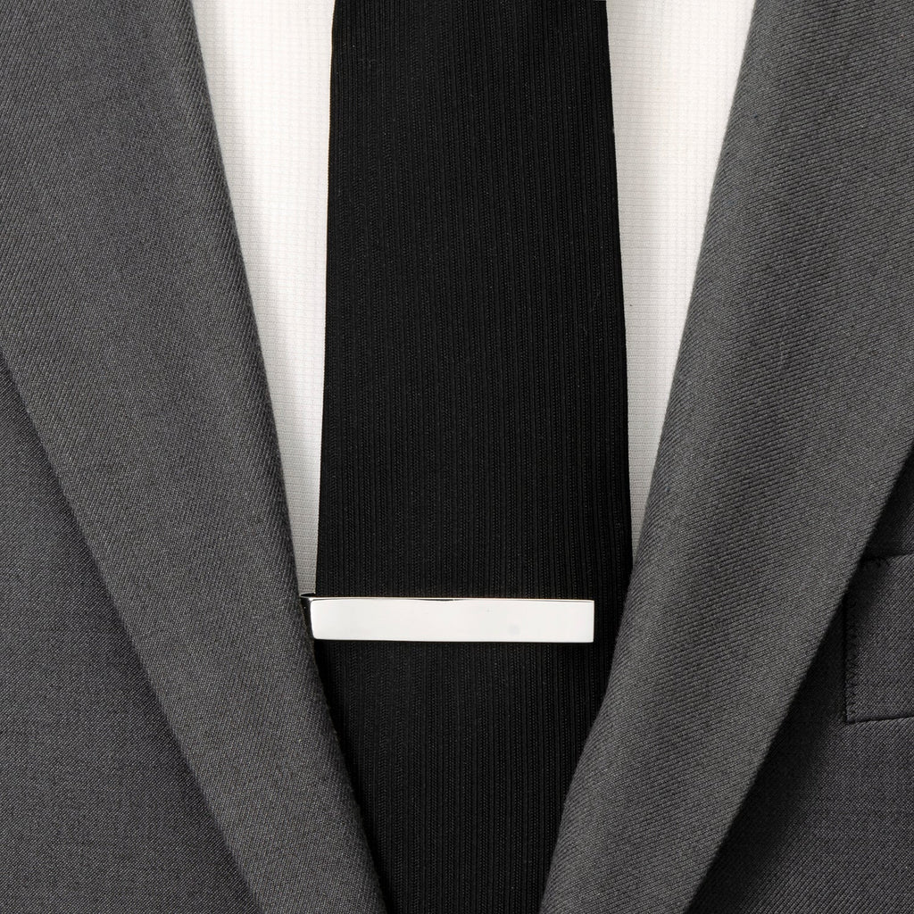 Sterling Silver Engravable Tie Bar