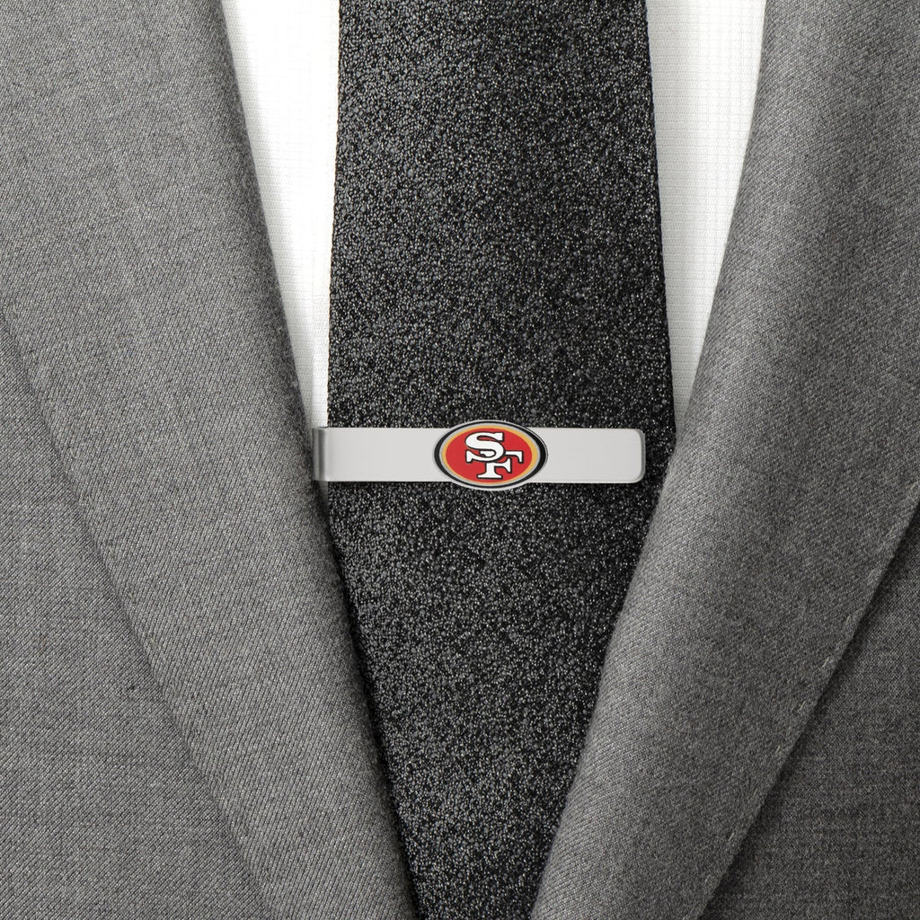 NFL San Francisco 49er's Cufflinks and Tie Bar Gift Set - My Men's Shop