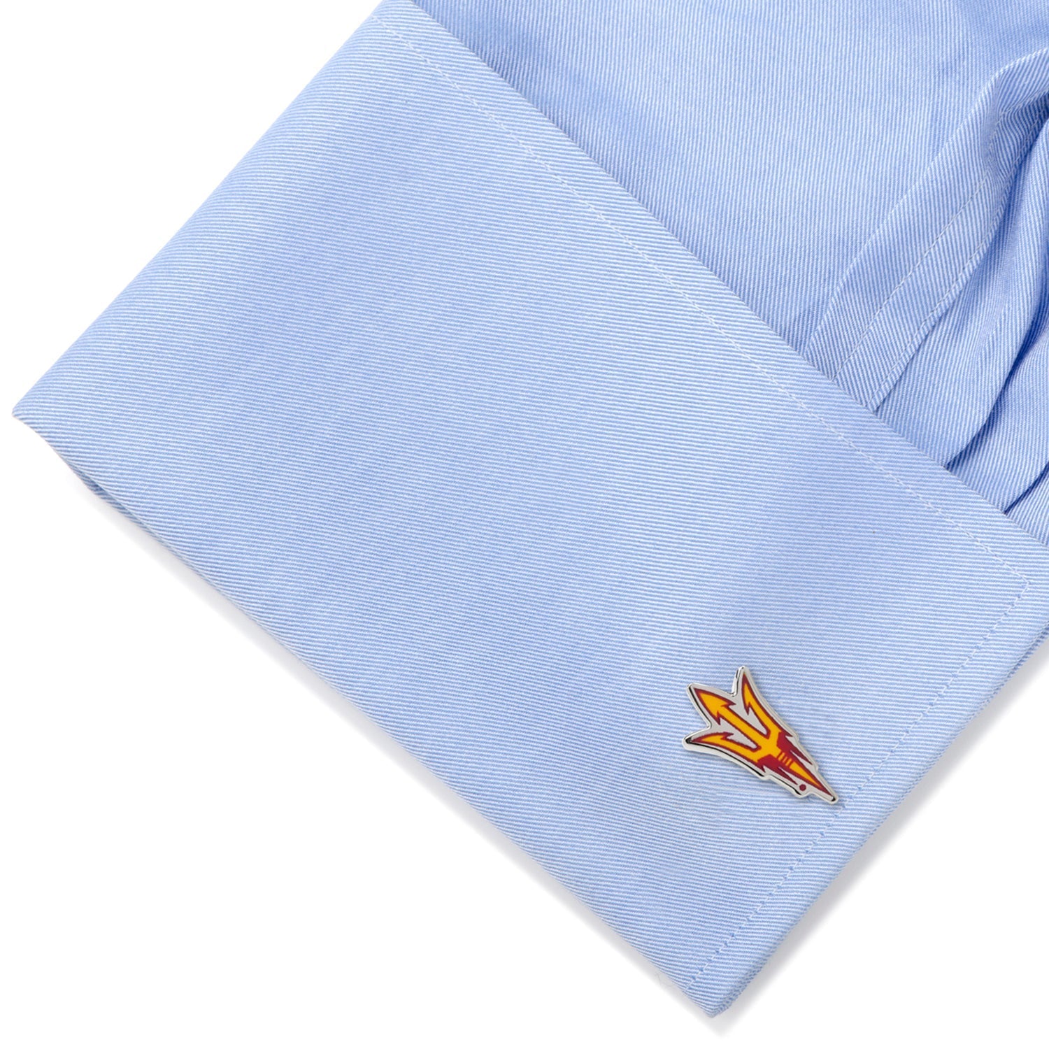 NCAA Arizona State University Sun Devils Pitchfork Cufflinks