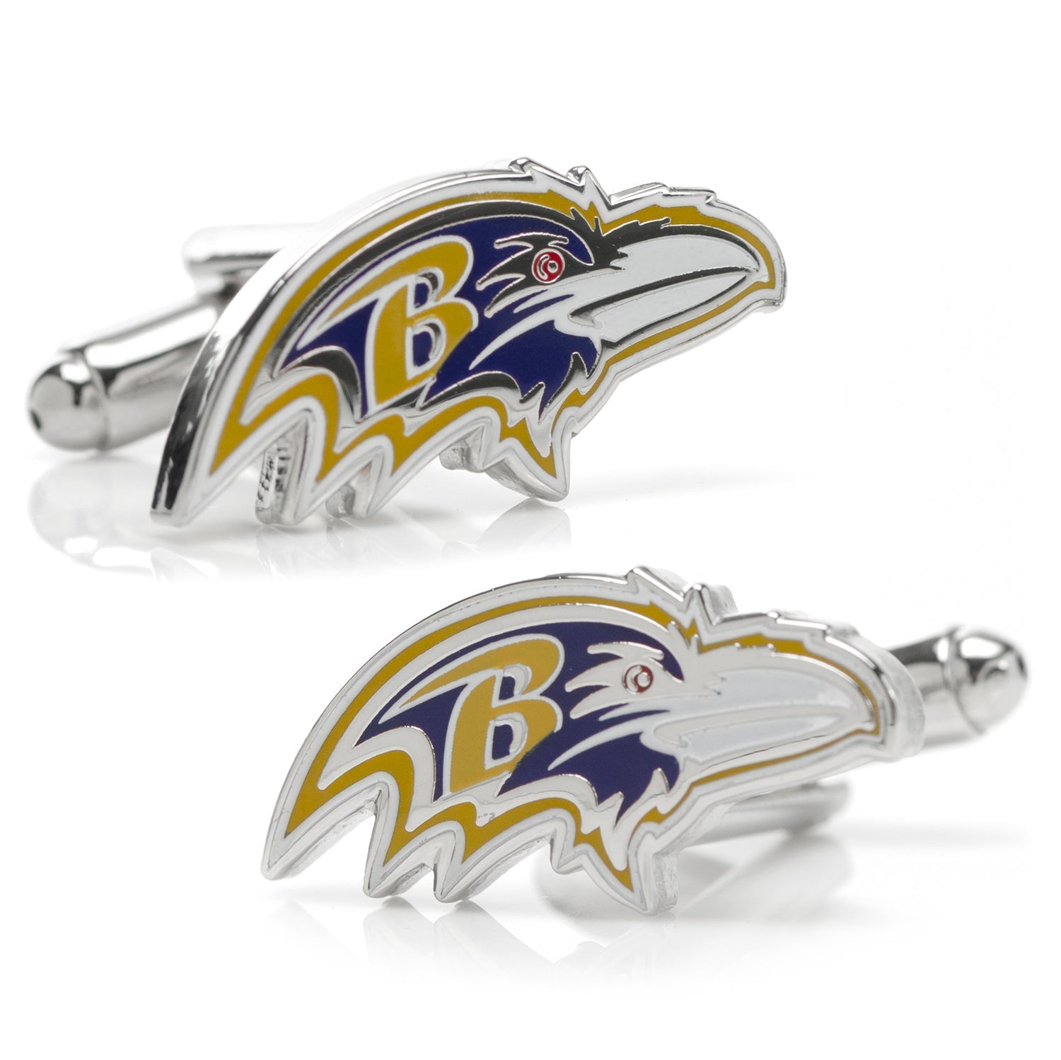 NFL Baltimore Ravens Cufflinks and Shield Tie Bar Gift Set - My Men's Shop