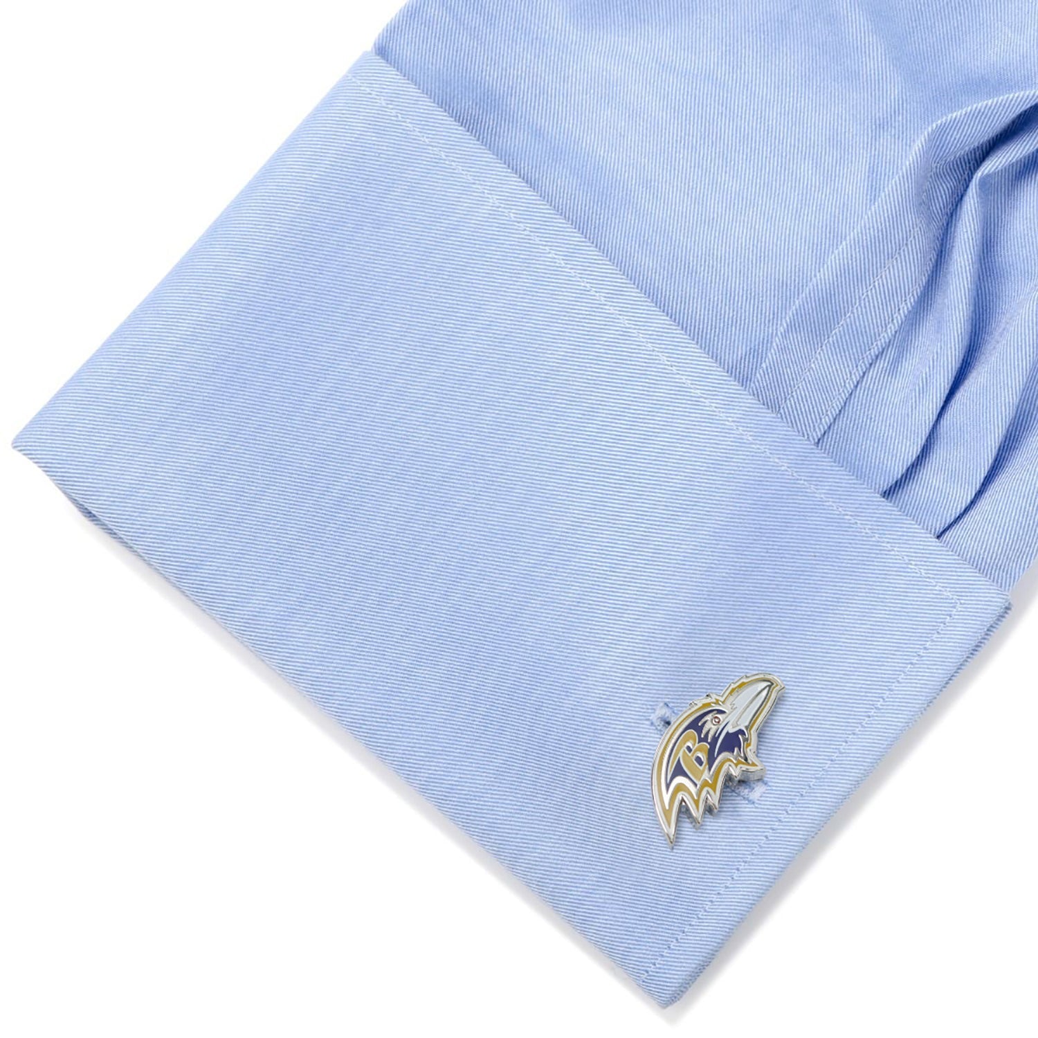NFL Baltimore Ravens Cufflinks and Shield Tie Bar Gift Set - My Men's Shop
