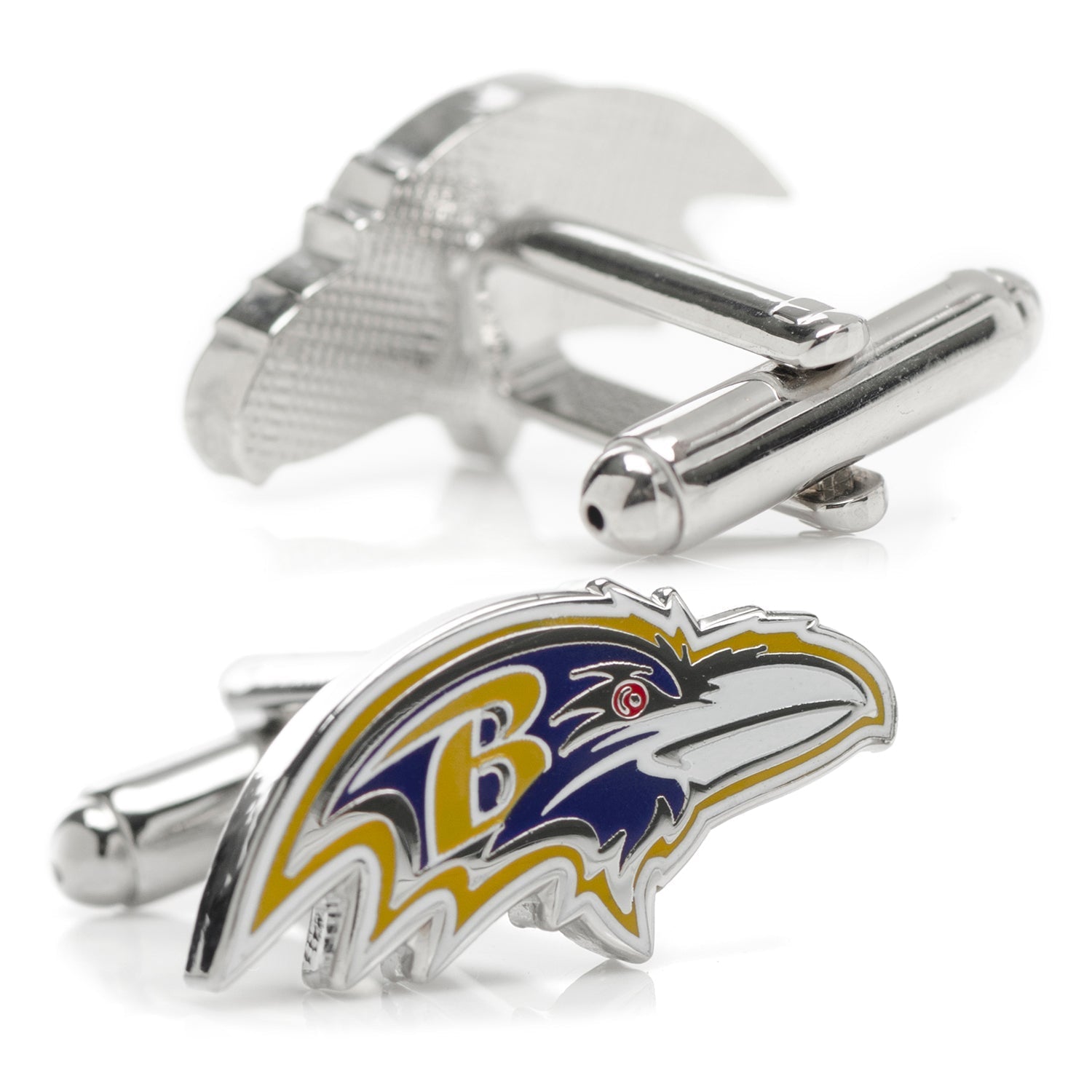 NFL Baltimore Ravens Cufflinks and Shield Tie Bar Gift Set - My Men's Shop