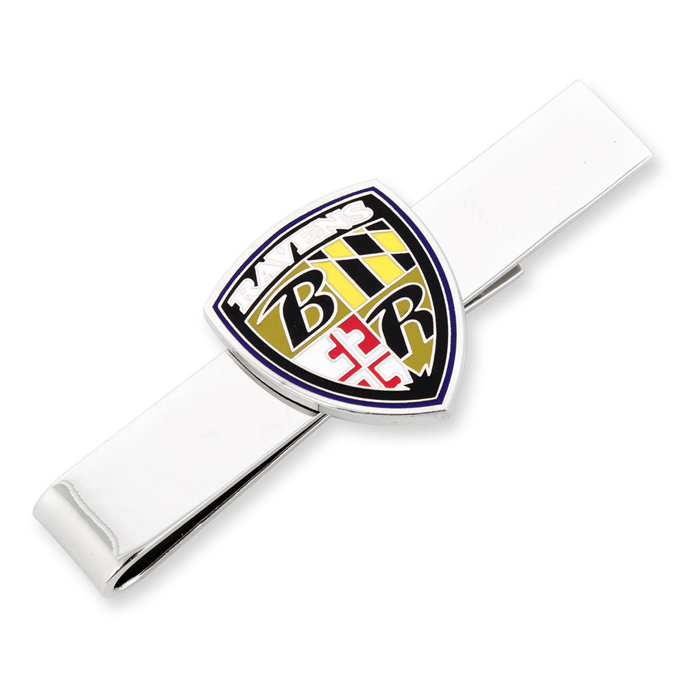 NFL Baltimore Ravens Cufflinks and Shield Tie Bar Gift Set - My Men's Shop