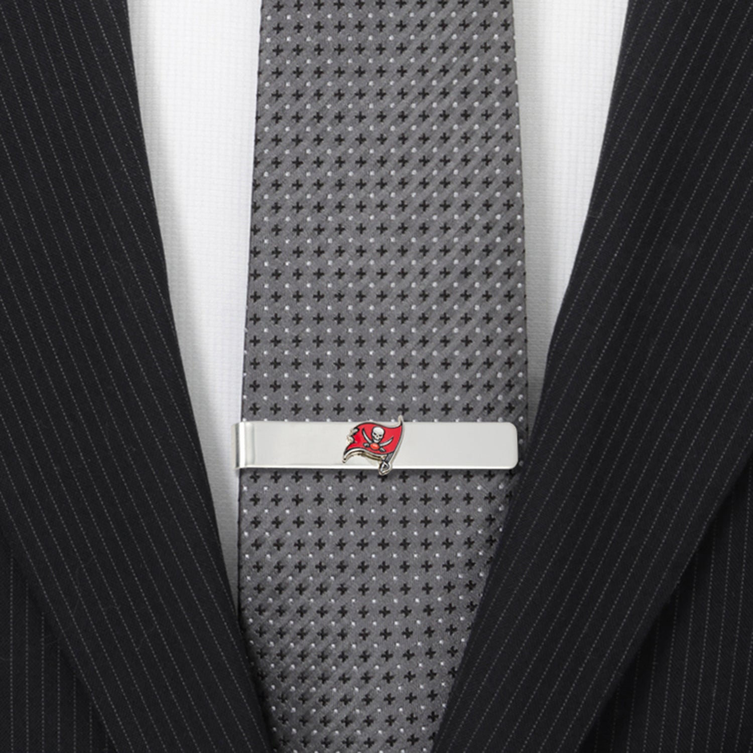 NFL Tampa Bay Buccaneers Cufflinks and Tie Bar Gift Set