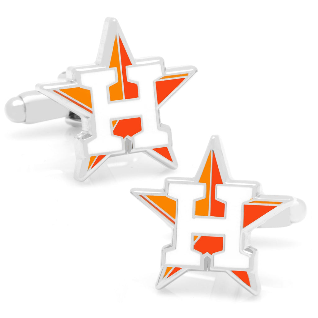MLB Houston Astros Cufflinks and Tie Bar Gift Set