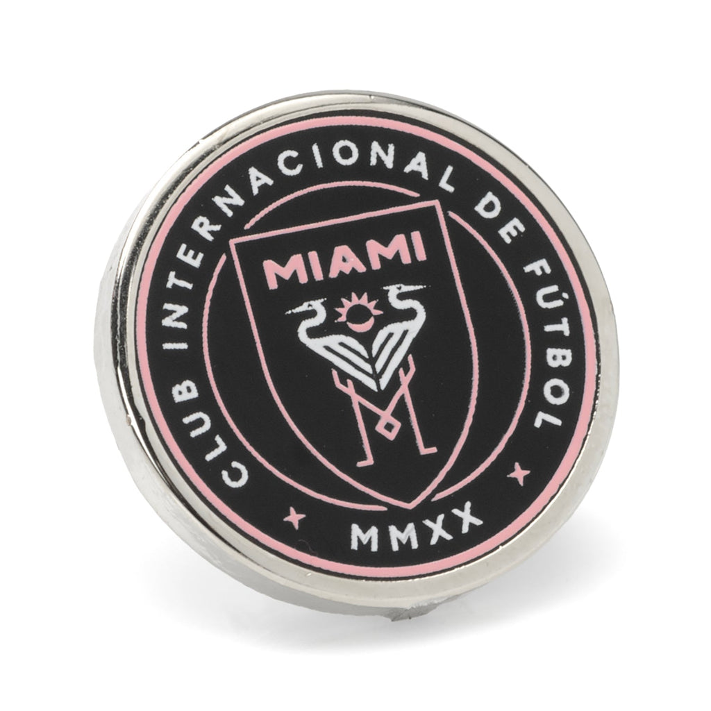 MLS Inter Miami Cufflinks and Lapel Pin Gift Set