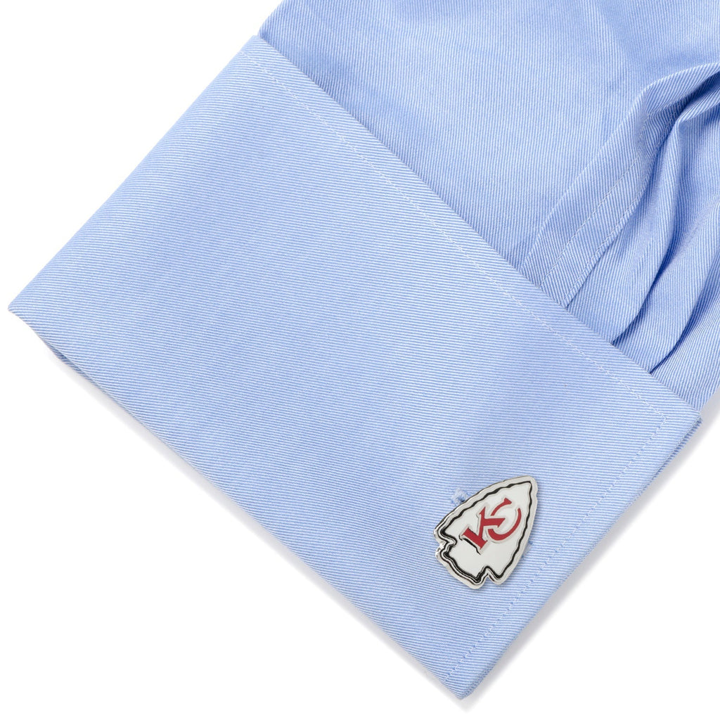 NFL Kansas City Chiefs Cufflinks and Tie Clip Gift Set