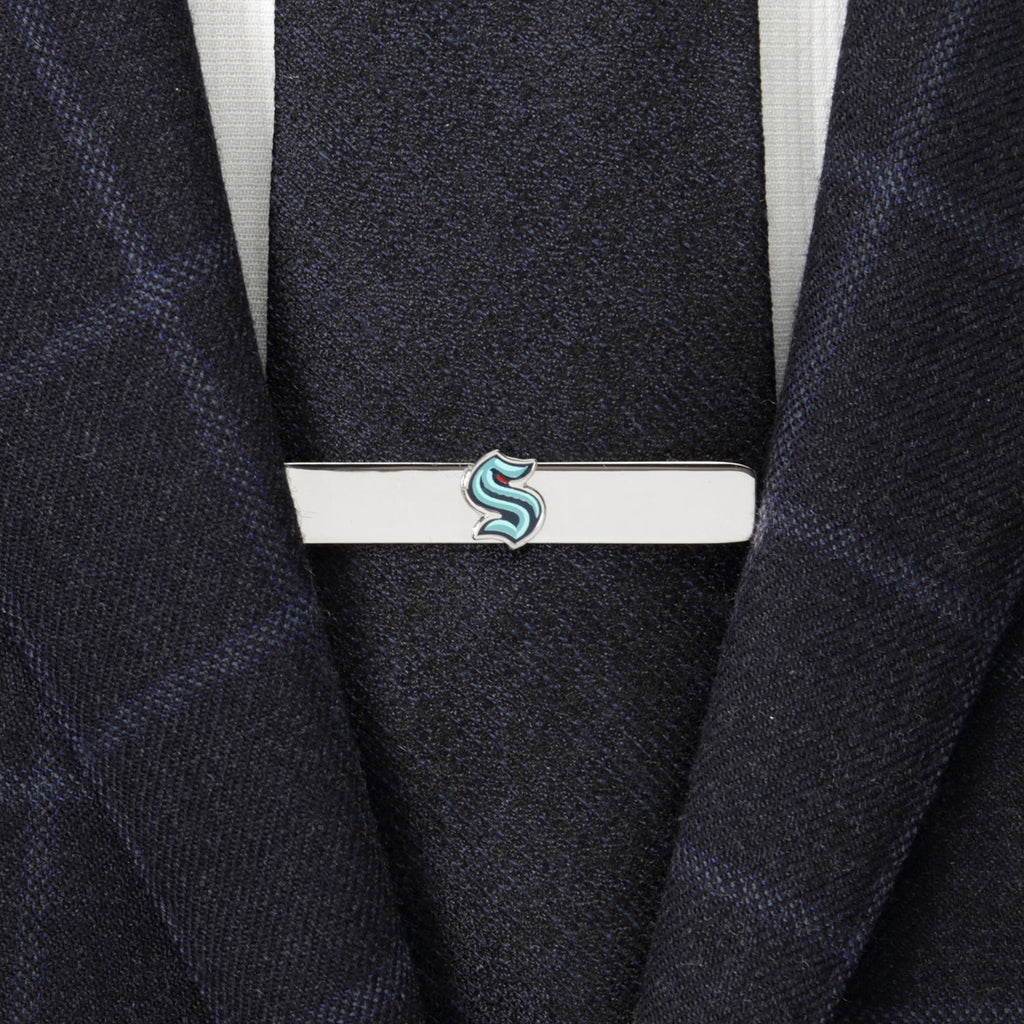 NHL Seattle Kraken Cufflinks & Tie Clip Gift Set