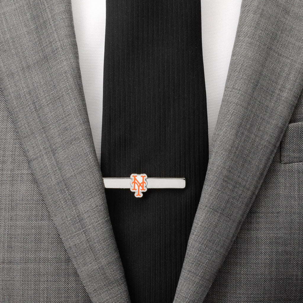 MLB New York Mets Cufflinks and Tie Clip Gift Set
