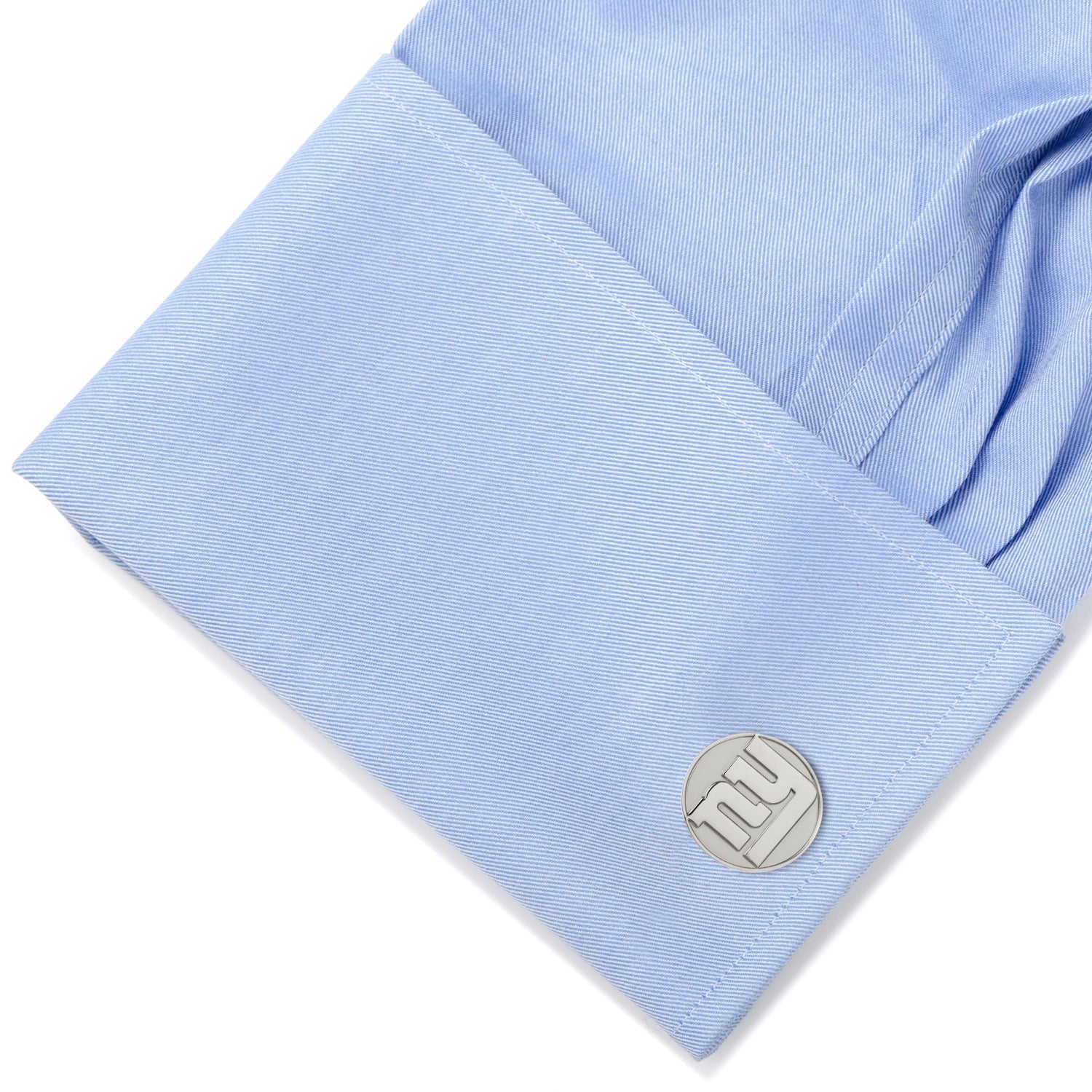 NFL New York Giants Silver Edition Cufflinks