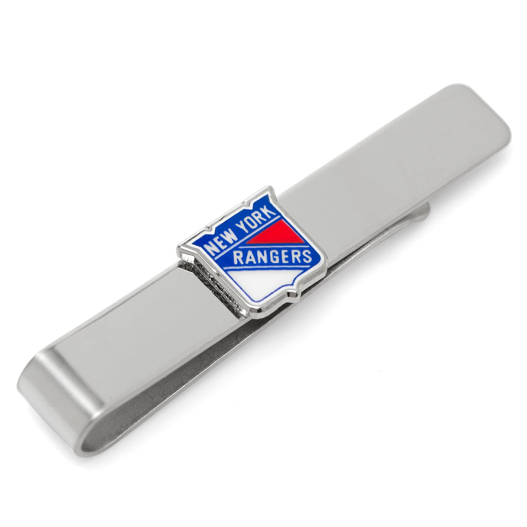 NHL New York Rangers Cufflinks & Tie Bar Gift Set