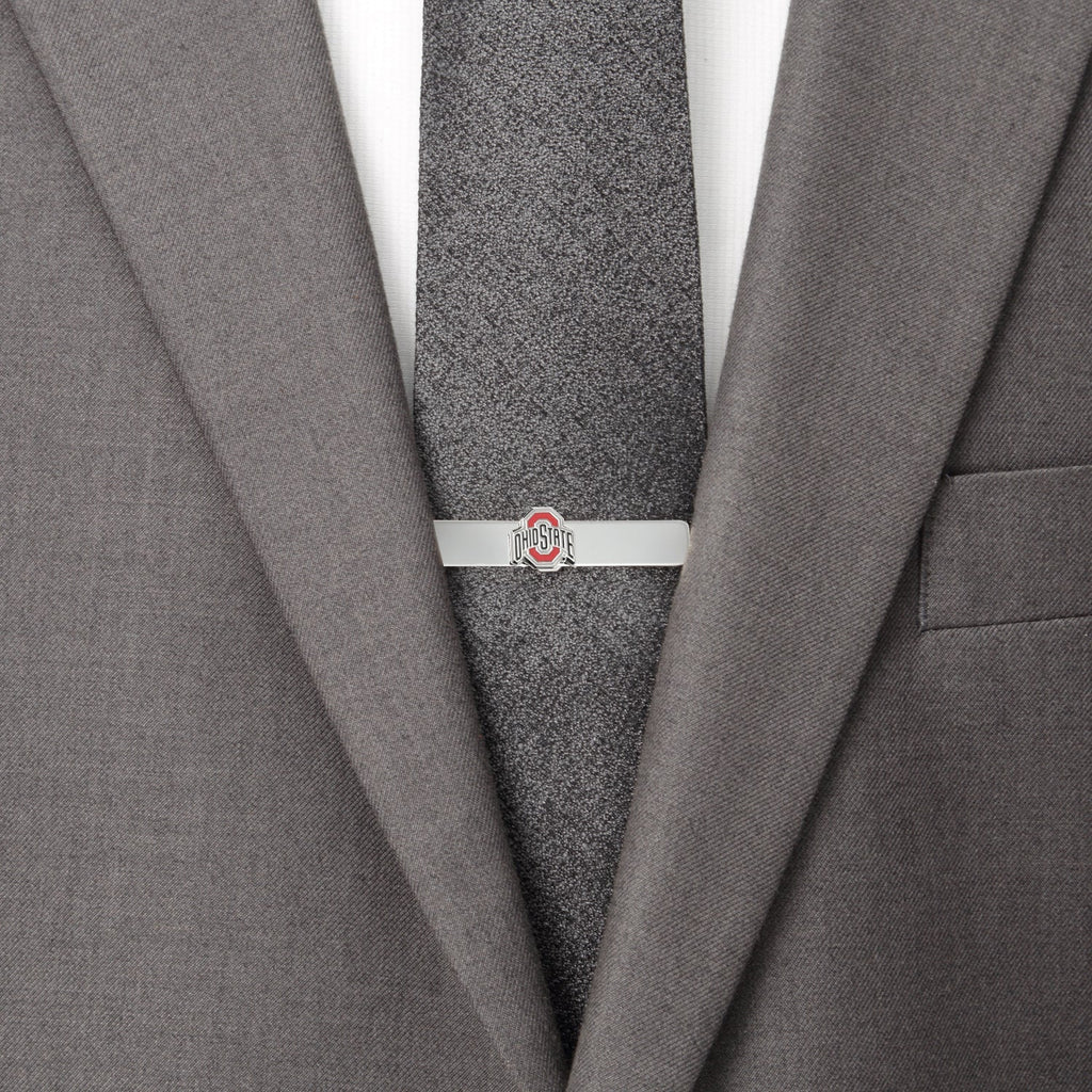 NCAA Ohio State University Cufflinks and Tie Bar Gift Set
