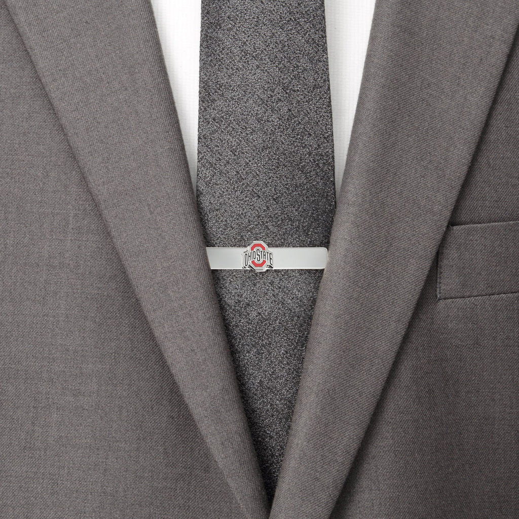 NCAA Ohio State University Cufflinks and Tie Bar Gift Set