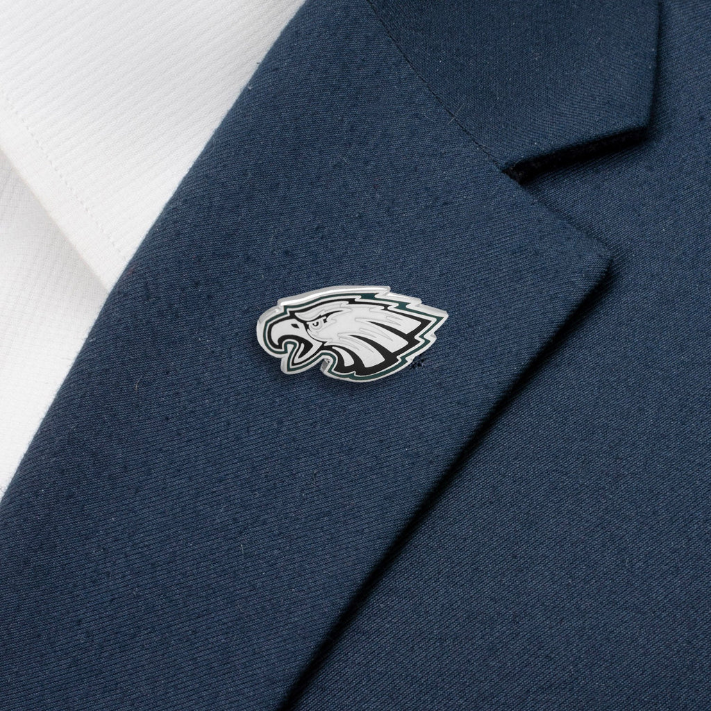 NFL Philadelphia Eagles Cufflinks and Lapel Pin Gift Set