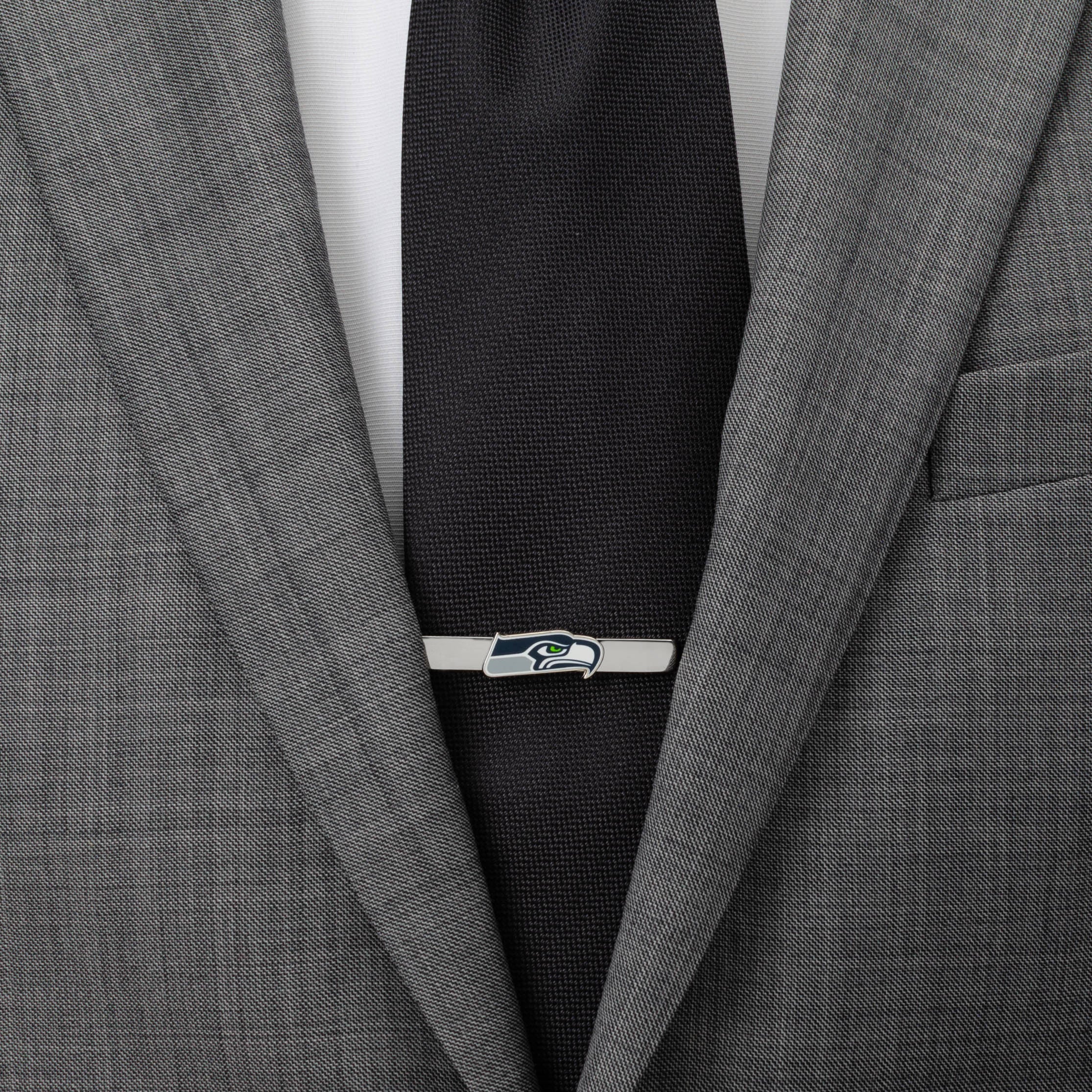 NFL Seattle Seahawks Cufflinks and Tie Clip Gift Set