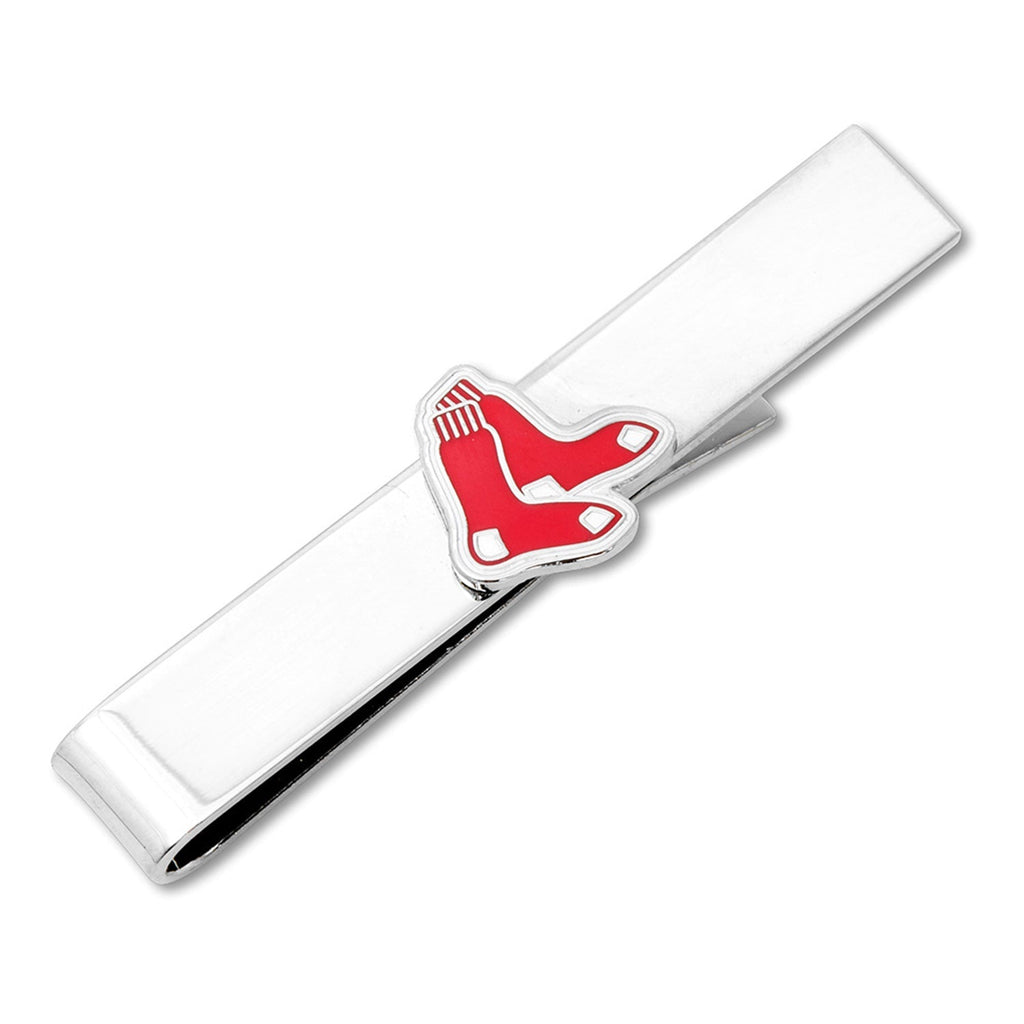 MLB Boston Red Sox Cufflinks and Tie Bar Gift Set - My Men's Shop