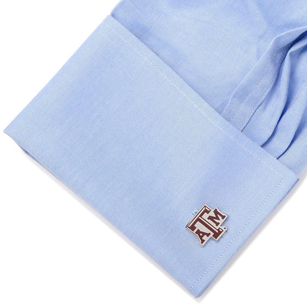 NCAA Texas A&M Aggies Cufflinks and Tie Bar Gift Set