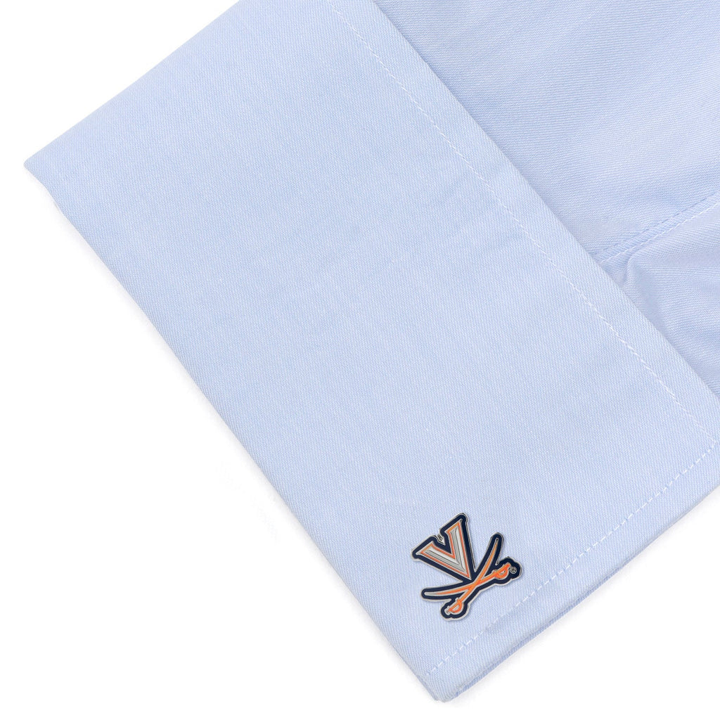 NCAA Virginia Cavaliers Cufflinks & Tie Clip Gift Set