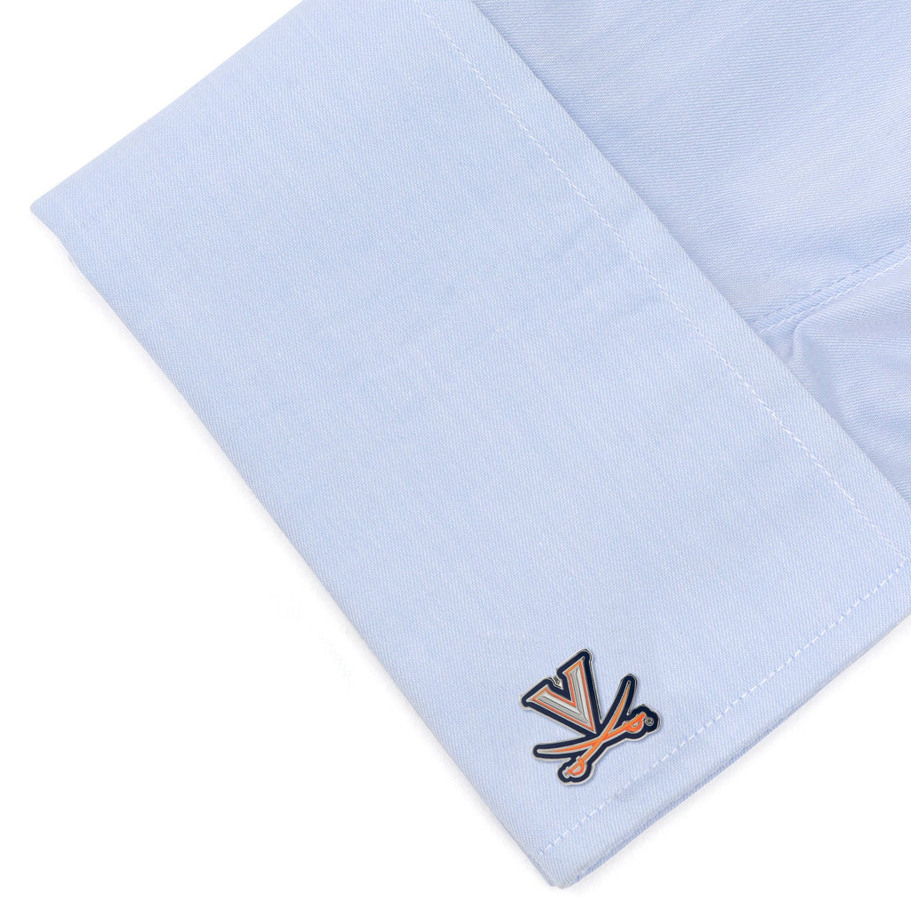 NCAA Virginia Cavaliers Cufflinks & Tie Clip Gift Set